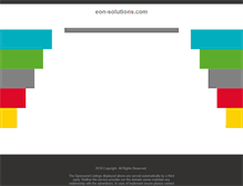 Tablet Screenshot of eon-solutions.com